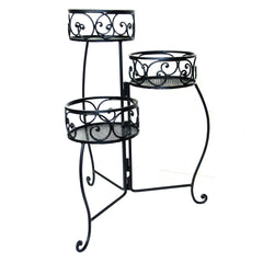 3 Tier Wrought Iron Plant Stand | AIW-PST-0004