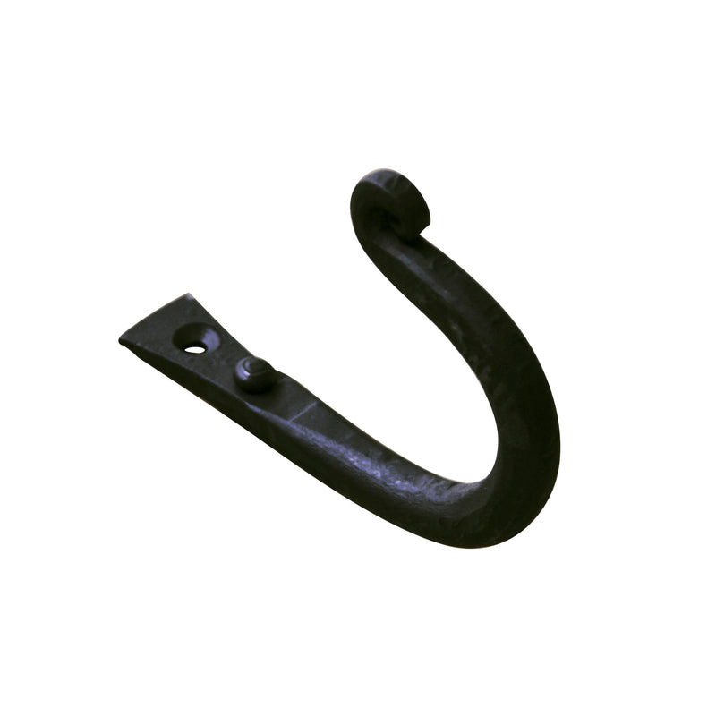 Hand Forged 4" Wrought Iron Hook
