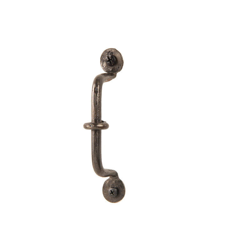 Hand Forged  4.7" Wrought Iron Cabinet Pull  AIW-2029