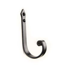 Hand Forged Wrought Iron Single Hook