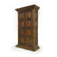 Handmade Armoire in Reclaimed Wood with Rustic Design - WA-009