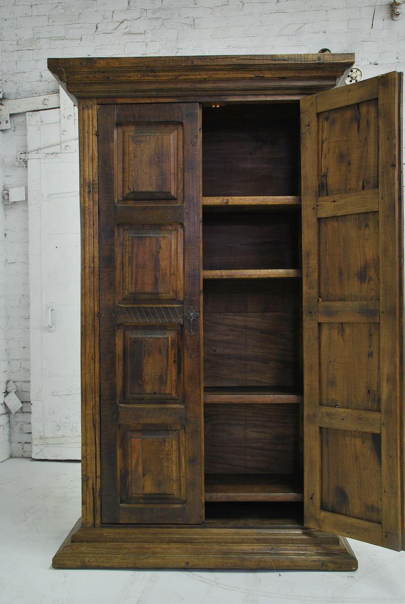 Handmade Armoire in Reclaimed Wood with Rustic Design - WA-009