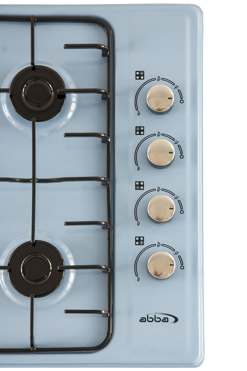 Galanz 24-In. Gas Cooktop in Stainless Steel with 15000 BTU Triple Rin -  Default Title - Rustic Kitchen & Bath