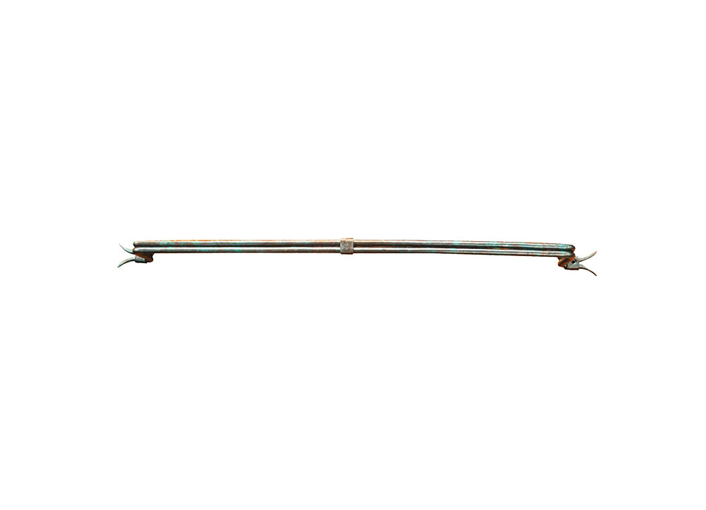 Nature Inspired Wall Mounted Wrought Iron Towel Bar 21-in W, AIW-BA00