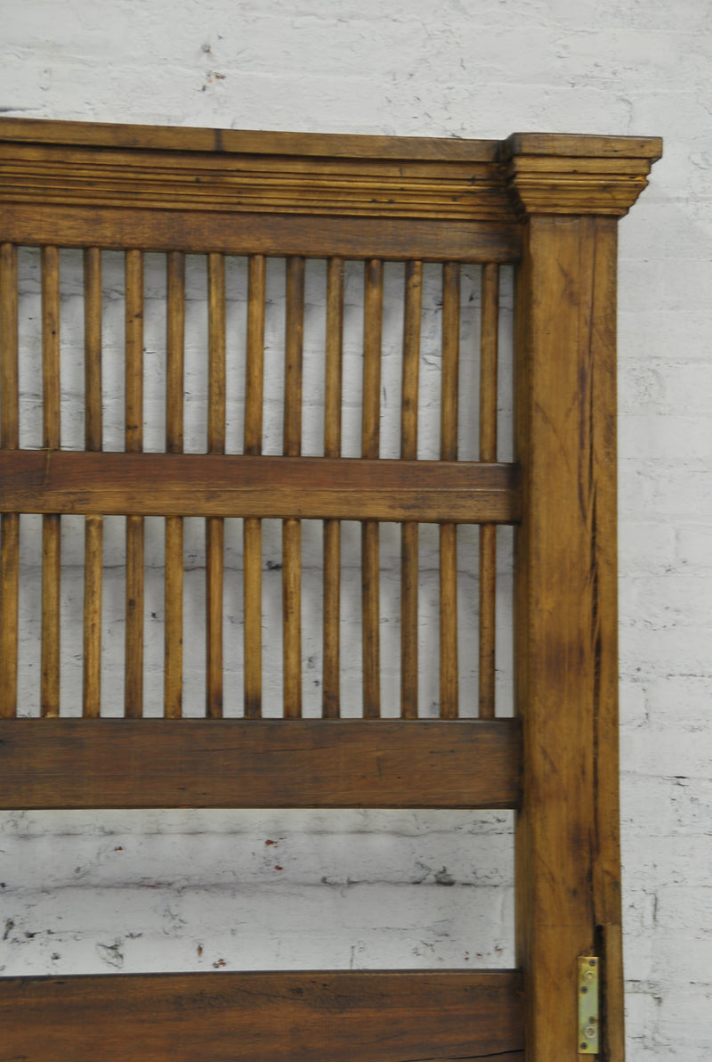 Barn Wood Bedframe - Barred Style (KING) BD-007