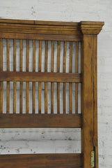Barn Wood Bedframe - Barred Style (KING) BD-007