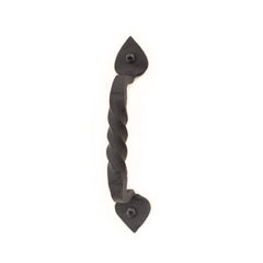 Twisted Wrought Iron Cabinet Pull 6-in L | AIW-2032
