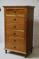 Barn Wood Dresser - Contemporary Top Drawer Lock WD-016