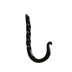 Twisted & Curved Point Design Forged Iron Hook 5