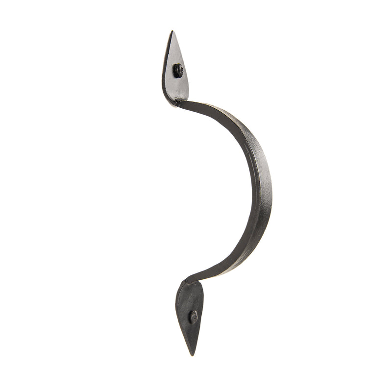 Nature Inspired Forged Iron Door Pull 8 5/8-in L | AIW-0012