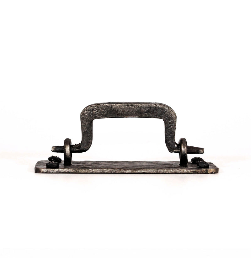 Hand Made 4.25" Wrought Iron Cabinet Pull