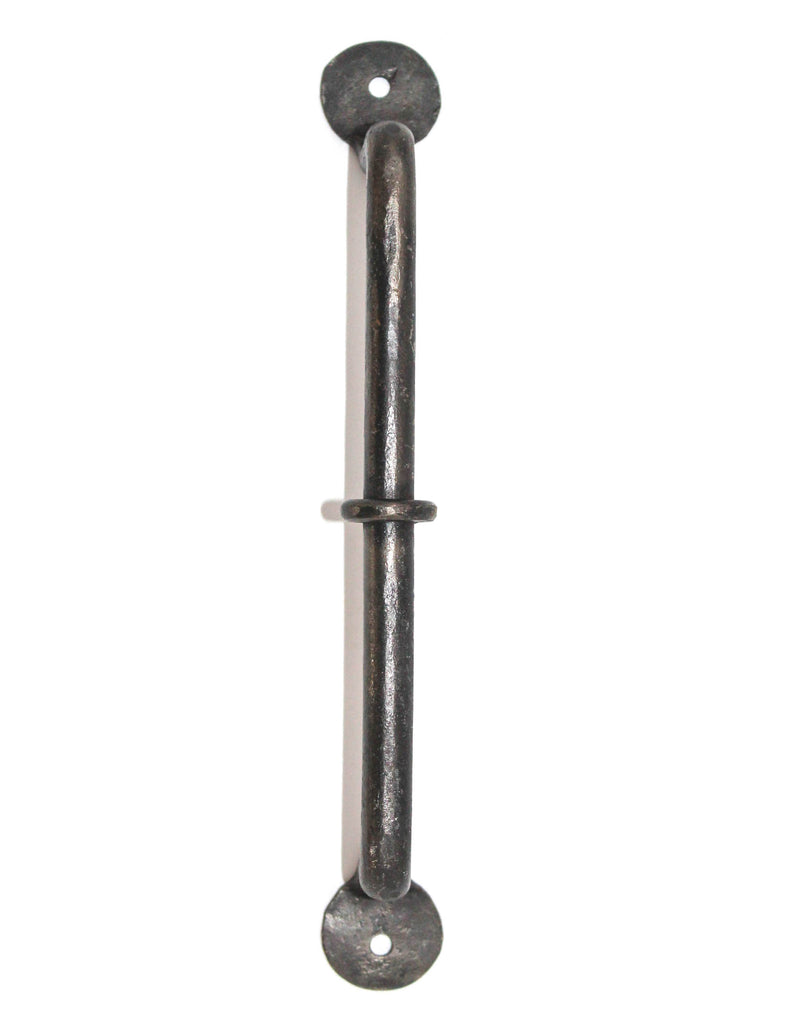 Hand Made  9.75" Wrought Iron Cabinet Pull