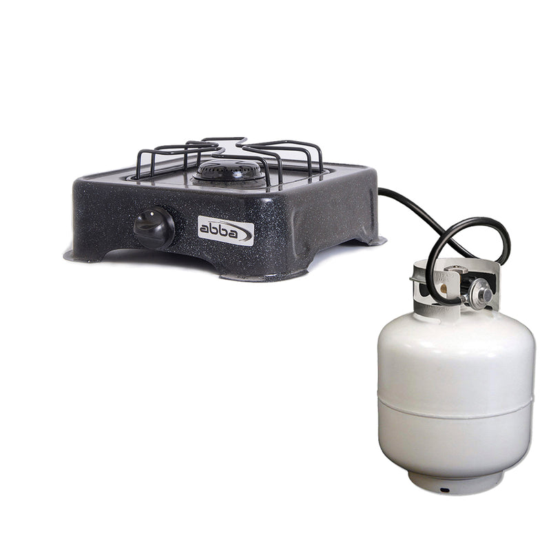 Single Burner Enameled Camping Stove ABBA CORPUSA