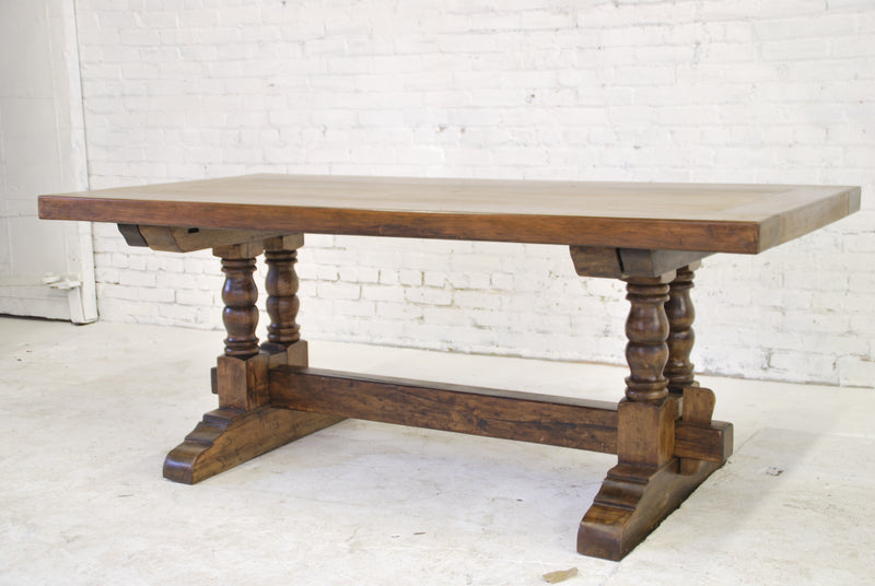 Barn-wood dining table T-012